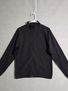 Lululemon Mens Black Full Zip Expeditionst Ripstop Jacket M4AEKS Size Small